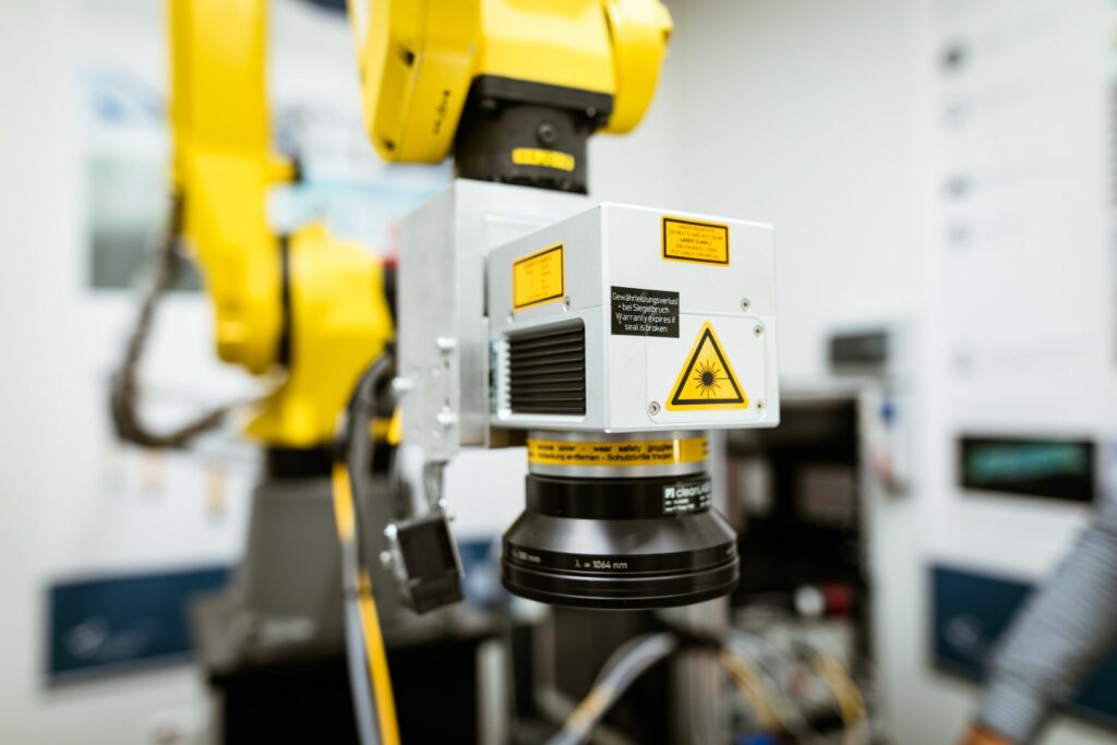 Laser Meliad monté sur Robot