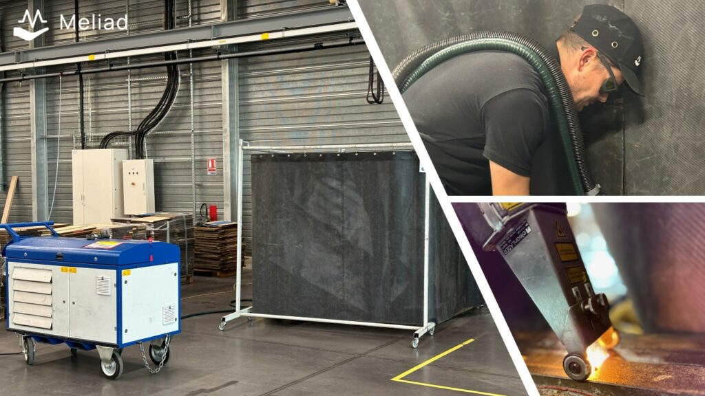 Décapage laser sur site par Meliad